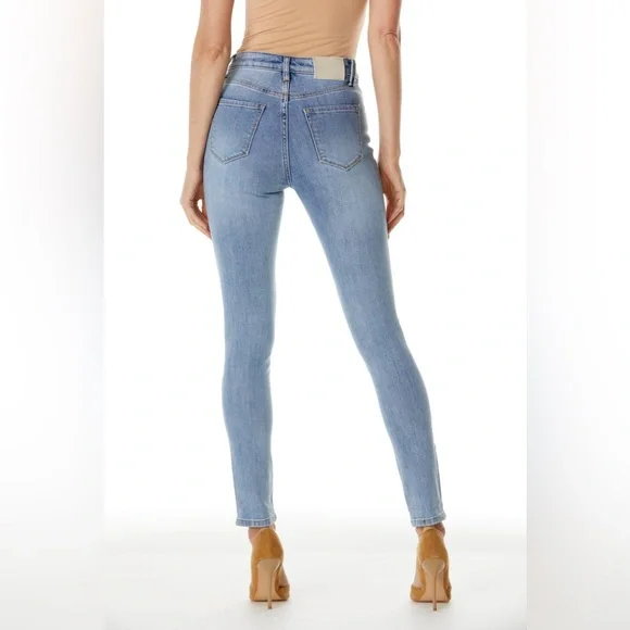 Assets Denim Light Blue Distressed Skinny Jean - Picture 6 of 16